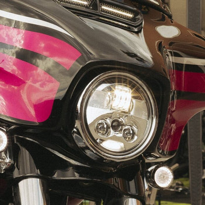Custom Dynamics ProBEAM 7 in. LED Headlamp - PB-7-C